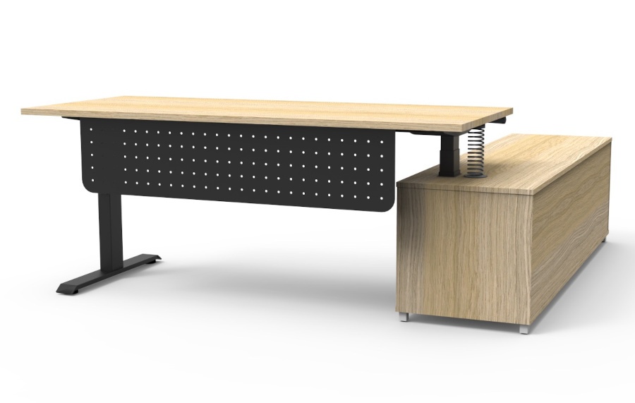 Black Modersty Panel